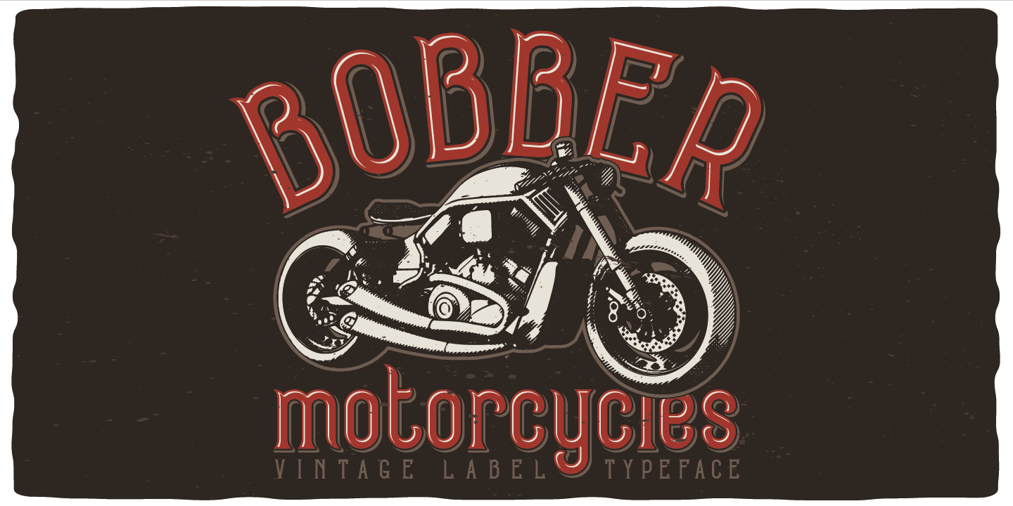 フォント Bobber Motorcycles